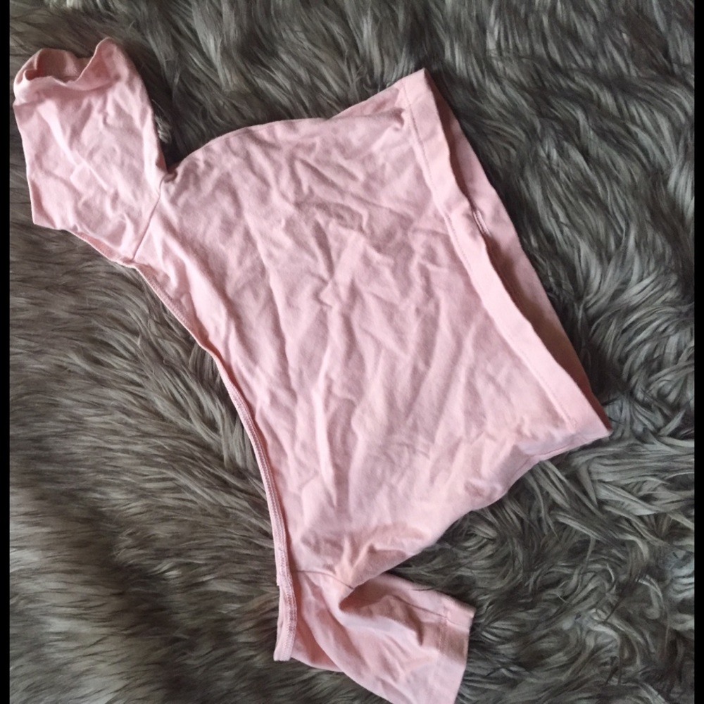 American Apparel Crop Top (pink)