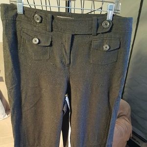 #P-006. Grey wool dress pants.