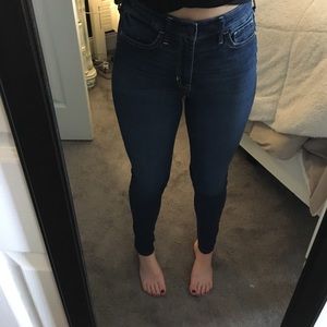 Hollister sz 7R super skinny high rise jeans