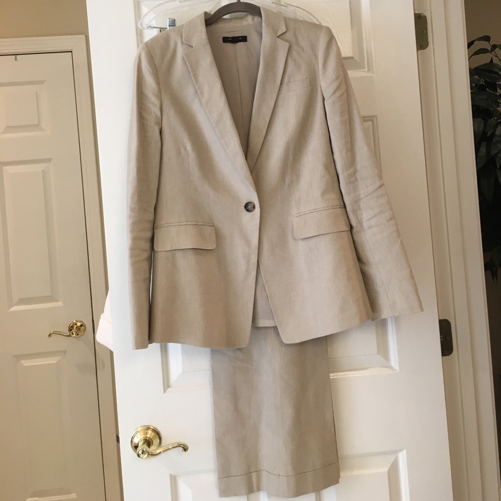 Ann Taylor Linen Suit