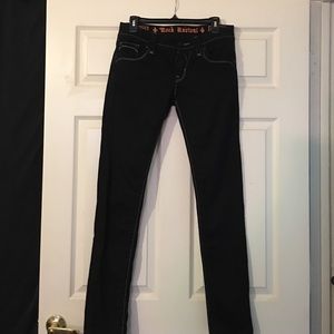 Rock Revival black jean sequin pockets