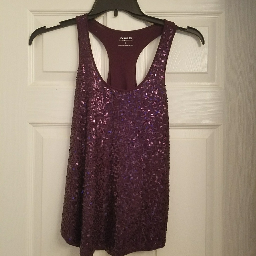 Ladies size small sequined tank