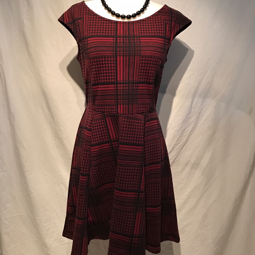 Houndstooth Dress