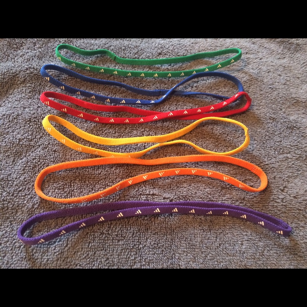 Adidas Headbands - Set of Six
