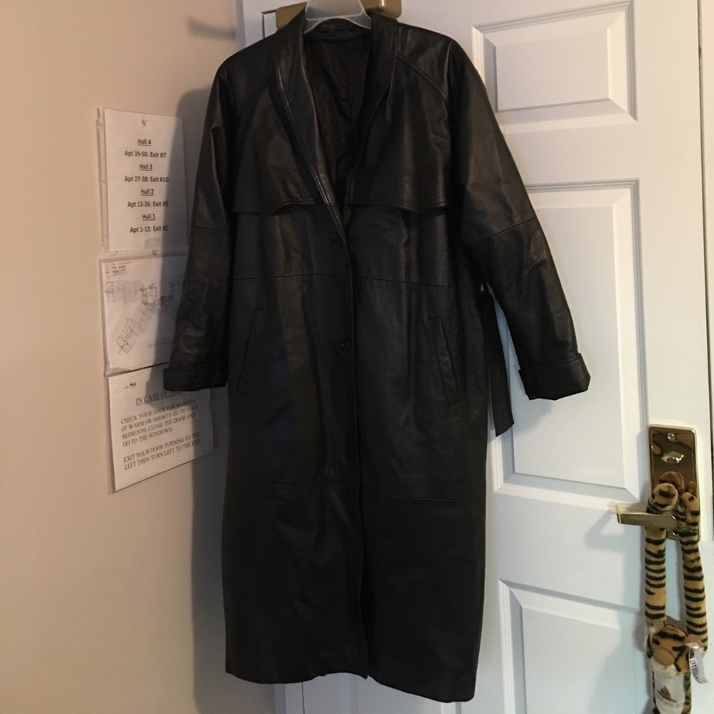 Leather Coat