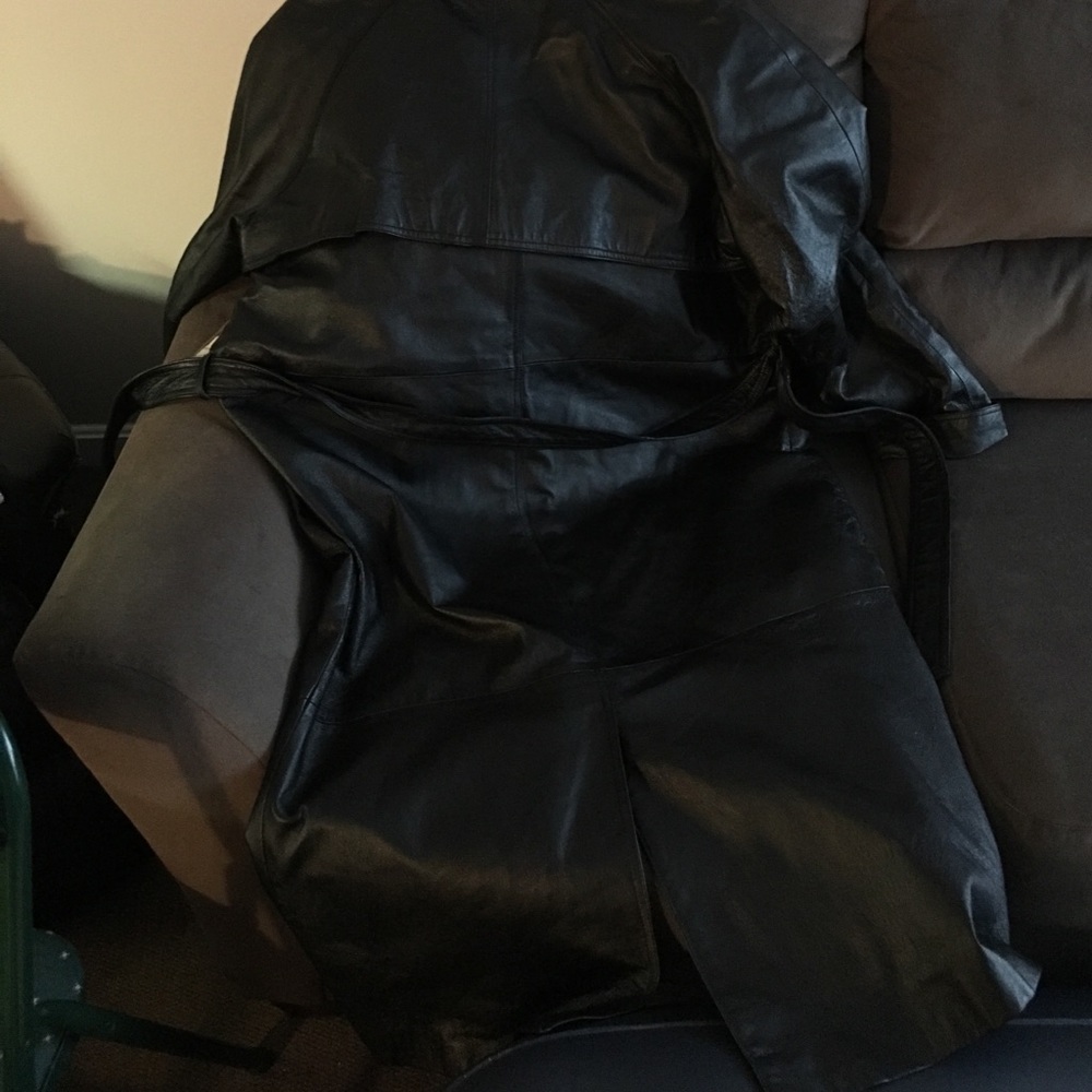 Leather Coat - Picture 6 of 6