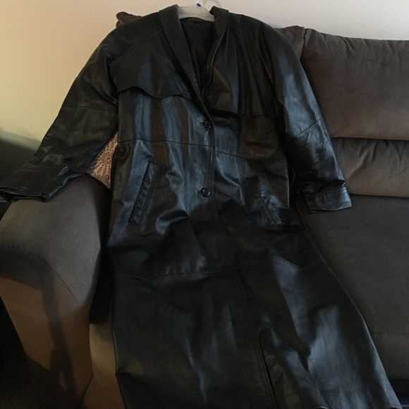 Leather Coat - Picture 3 of 6
