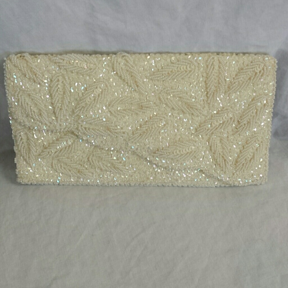 Vintage Sequined Clutch