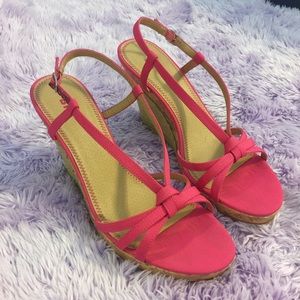 Cute Pink Wedges
