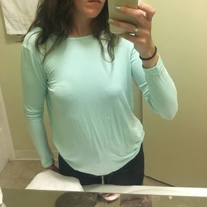 Long sleeve light blue