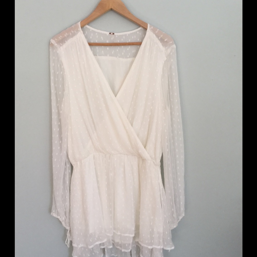 Free People Daliah Mini Dress in Ivory - Picture 5 of 5