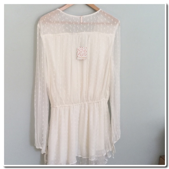 Free People Daliah Mini Dress in Ivory - Picture 3 of 5