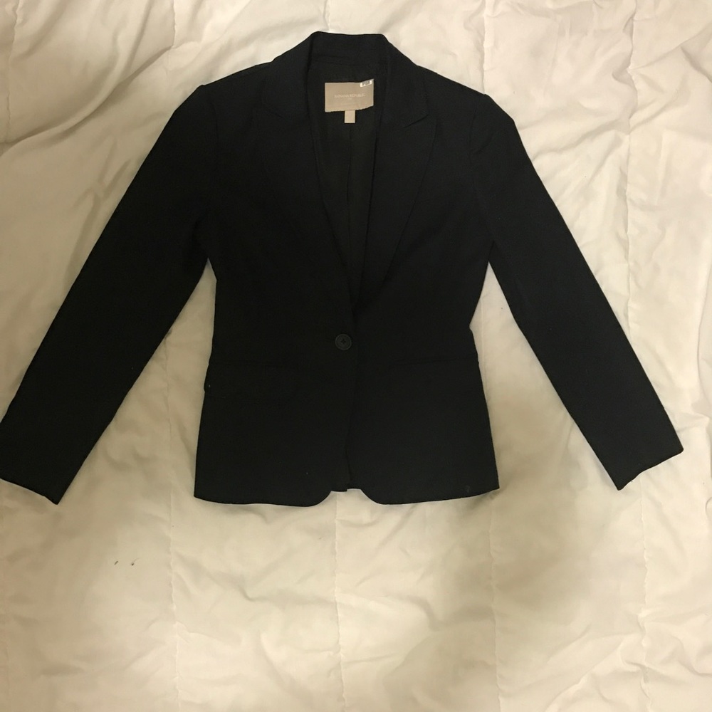 Classic navy blazer