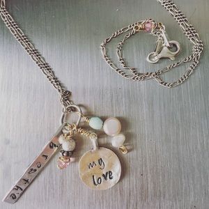 "Just breathe... my love" ❤💕Necklace