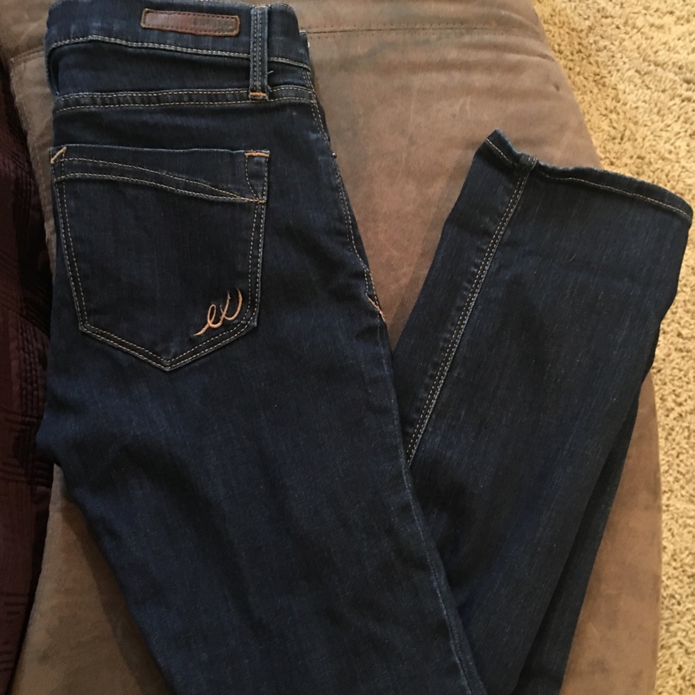 Express mid rise skinny jeans