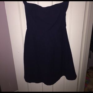 Navy sun dress