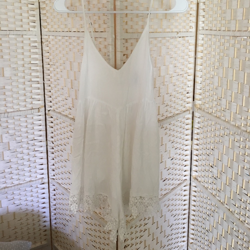 White romper sale!!