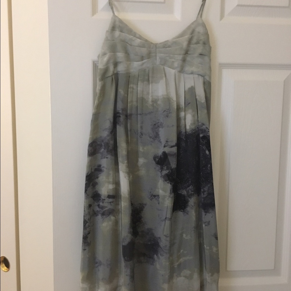 Anthropologie silk dress