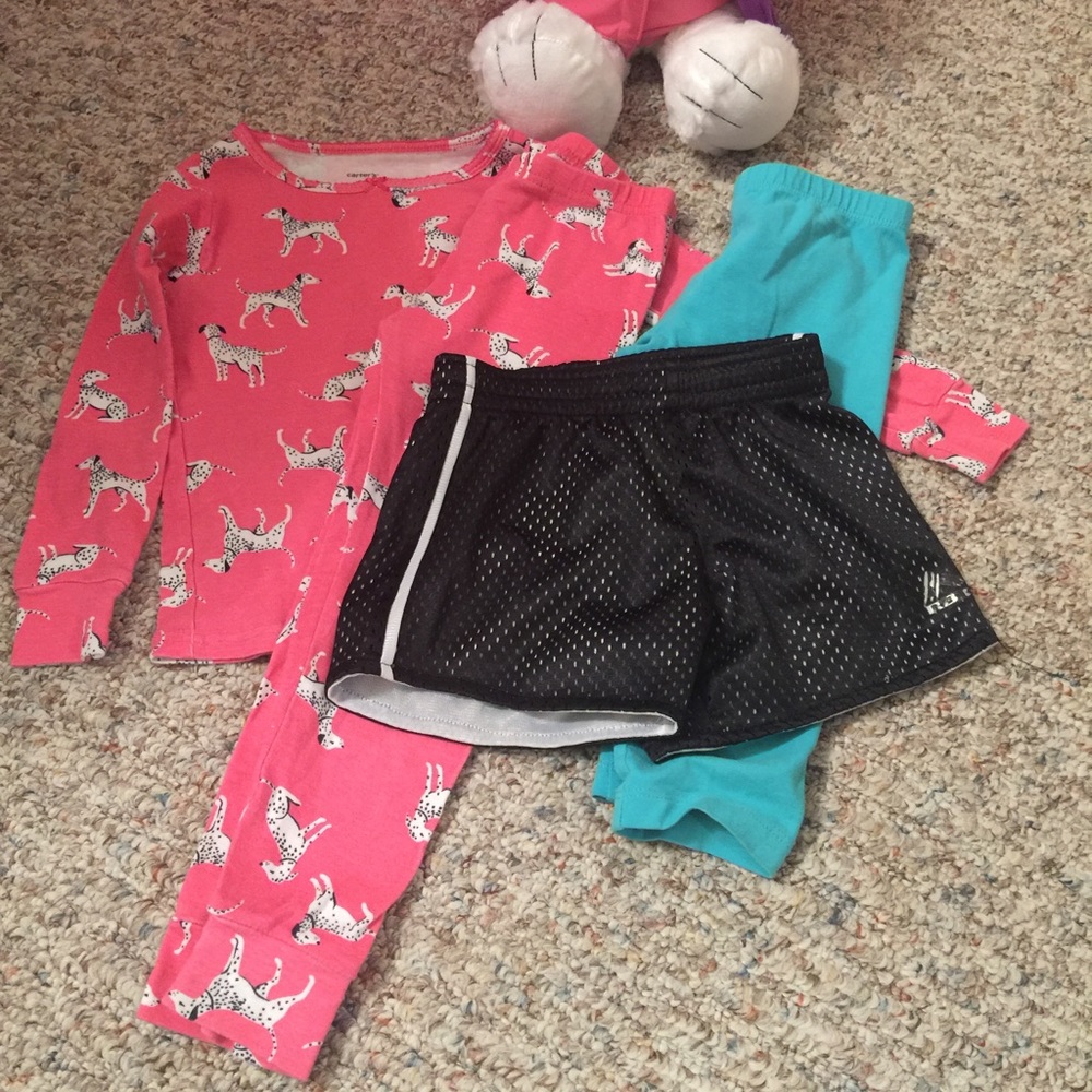 🦋CARTER LITTLE GIRL PJs RBX SHORTS JK LEGGING