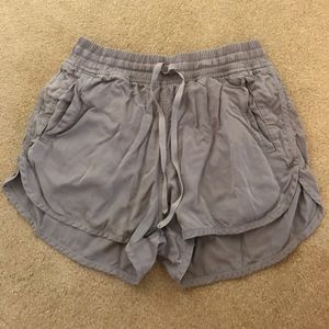 Grey lulu lemon shorts size 4