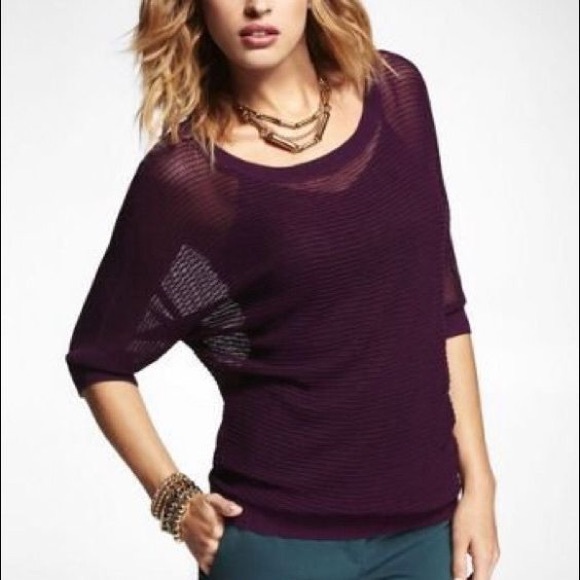 Express mesh knit top - Picture 1 of 1