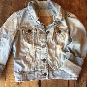 Hollister Co. Vintage Cropped Jean Jacket Size M