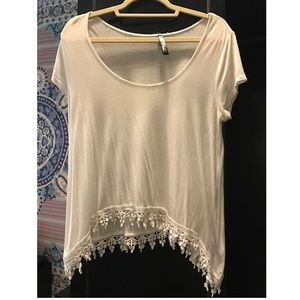 White Casual T-shirt