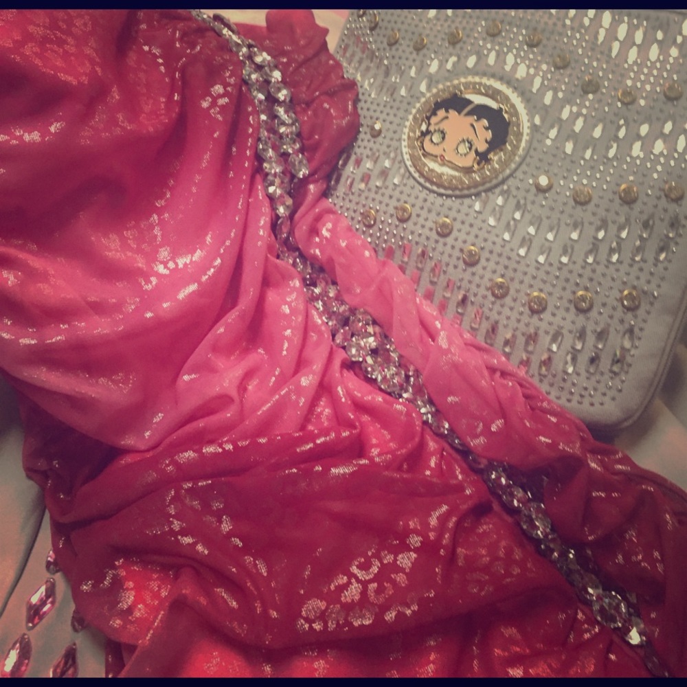 Dress pink sparkly