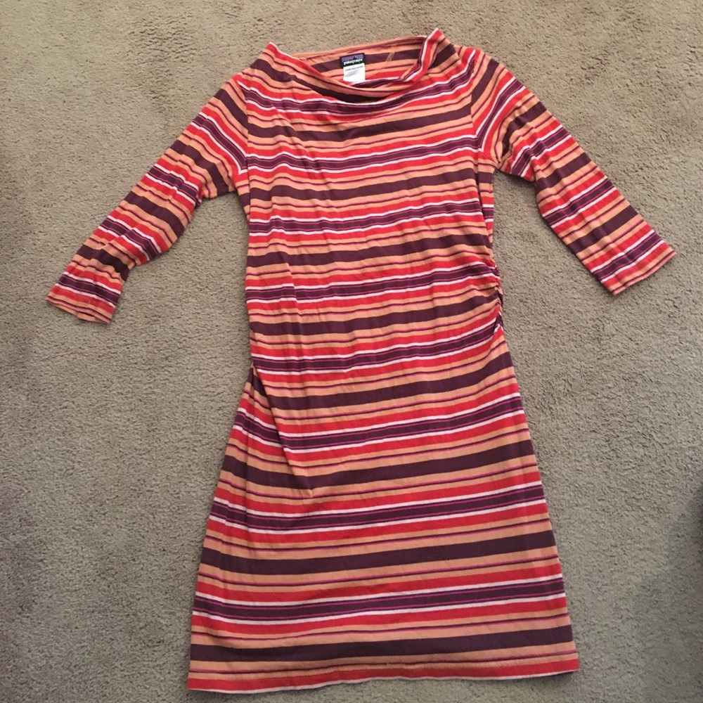 Patagonia stripped dress
