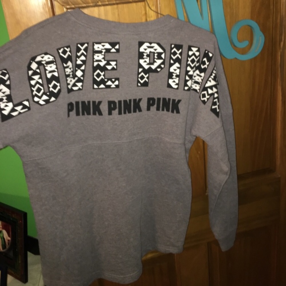 PINK aztec pullover