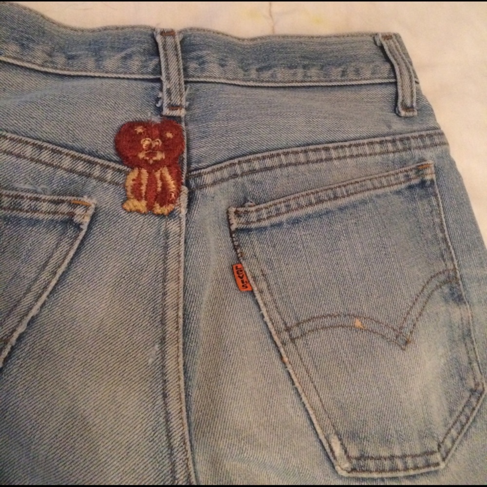 Orange tab Levi's