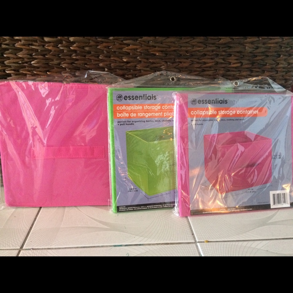 3 full size storage cubbies