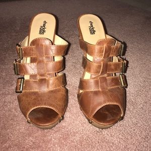 Summer Leather Heels