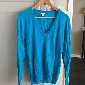 J. Crew v-neck sweater.