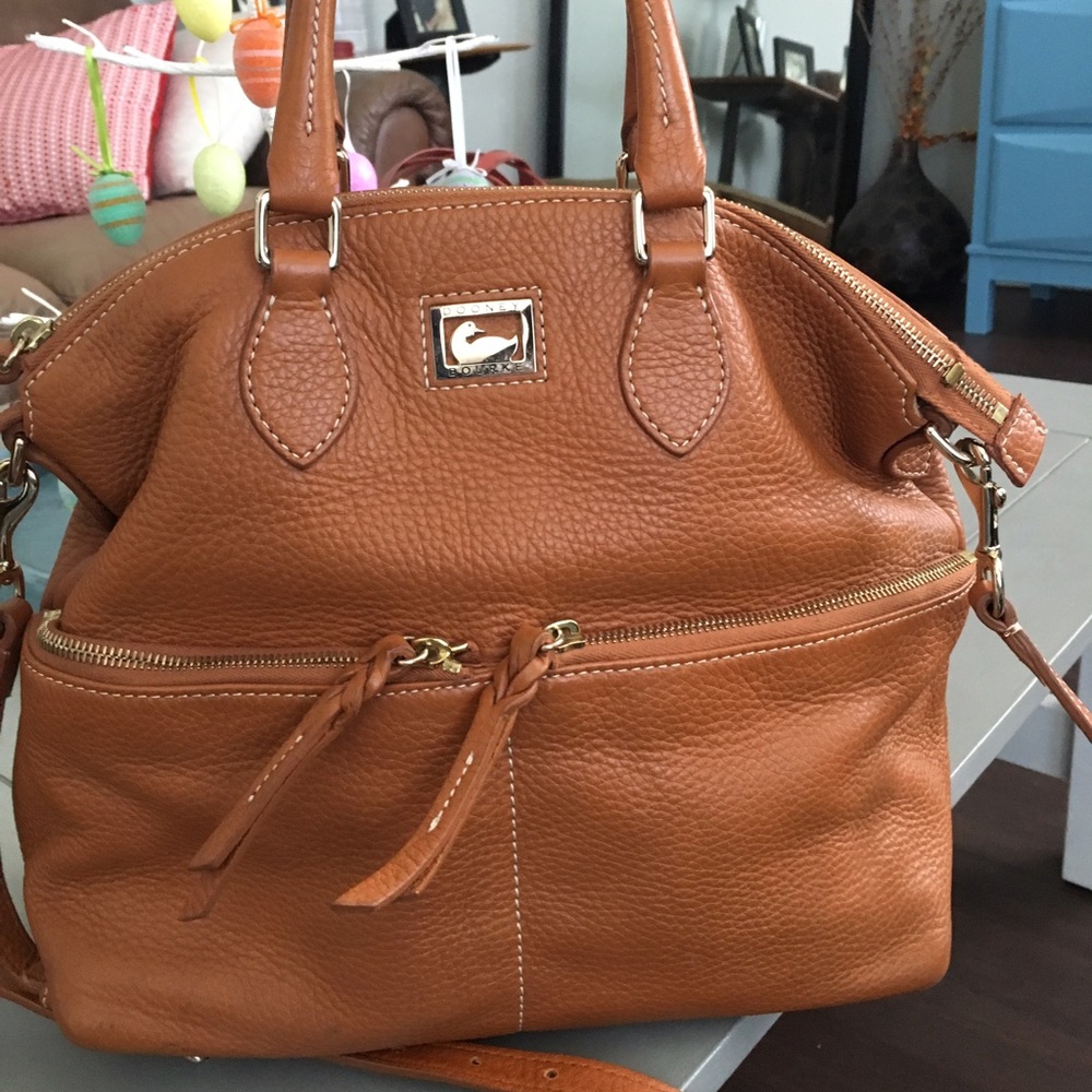Dooney & Bourke Dillen Double pocket satchel