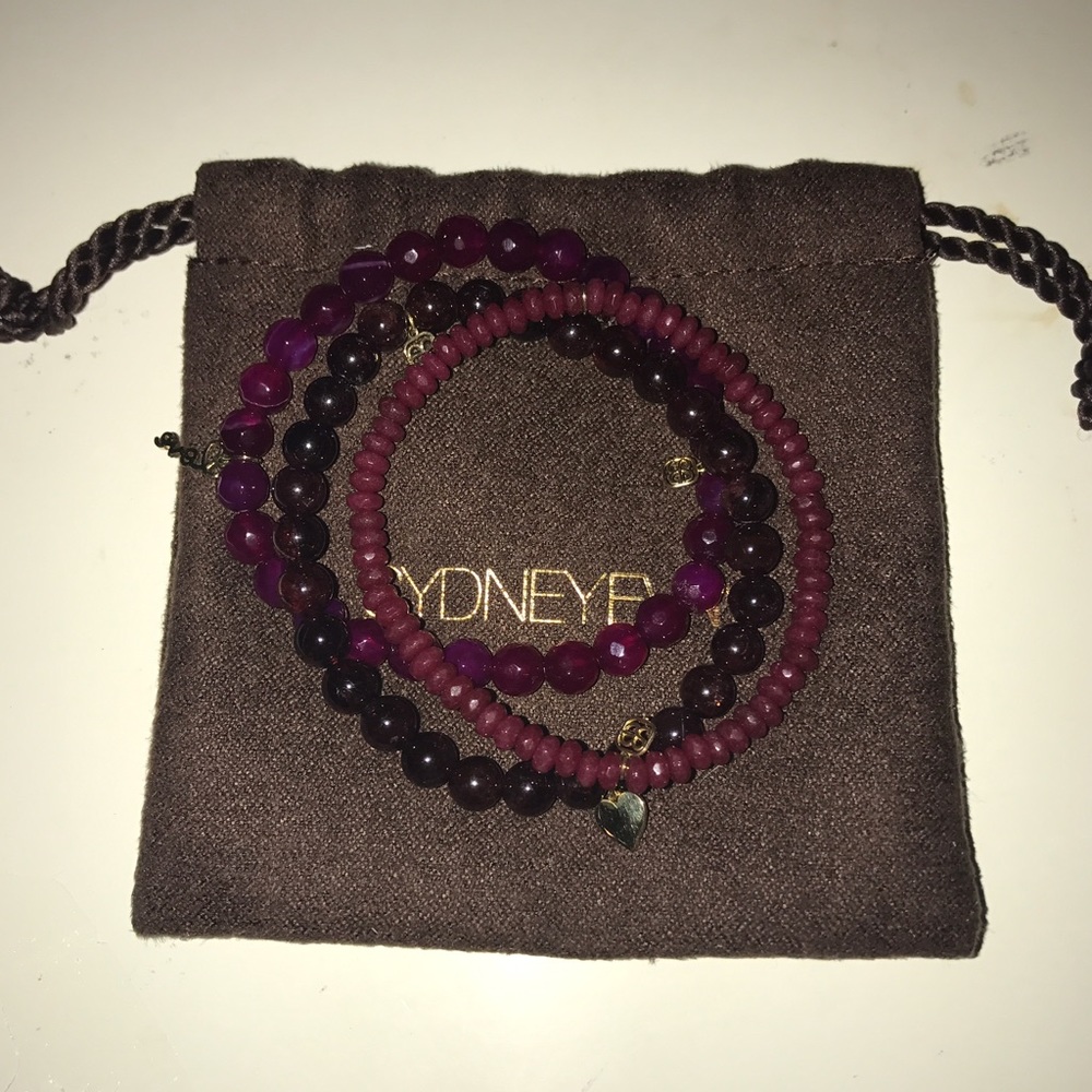 Sydney Evan Love Bracelet Set