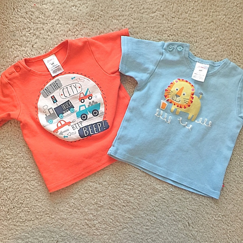 Two Piece Zutano shirt bundle