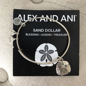 Alex and Ani Sand Dollar Bracelet