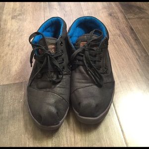 Toms Womens Black High Tops