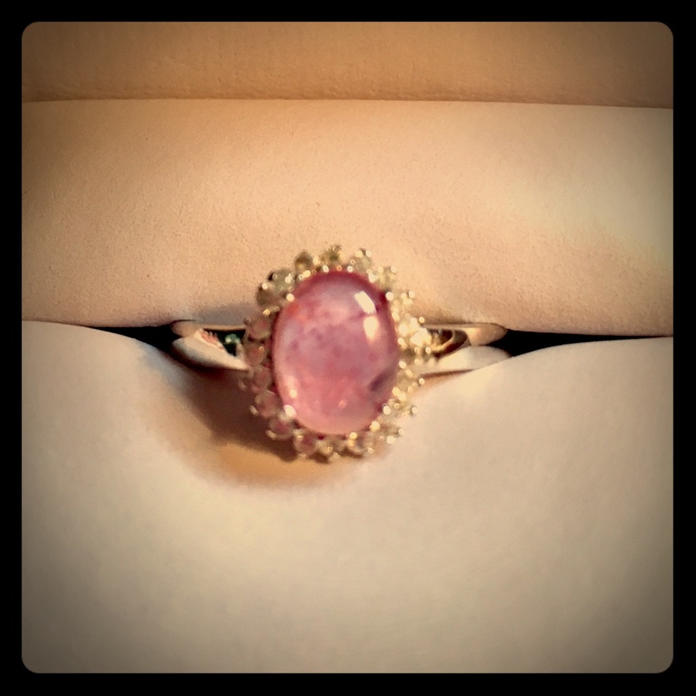 Pink Tourmaline Ring