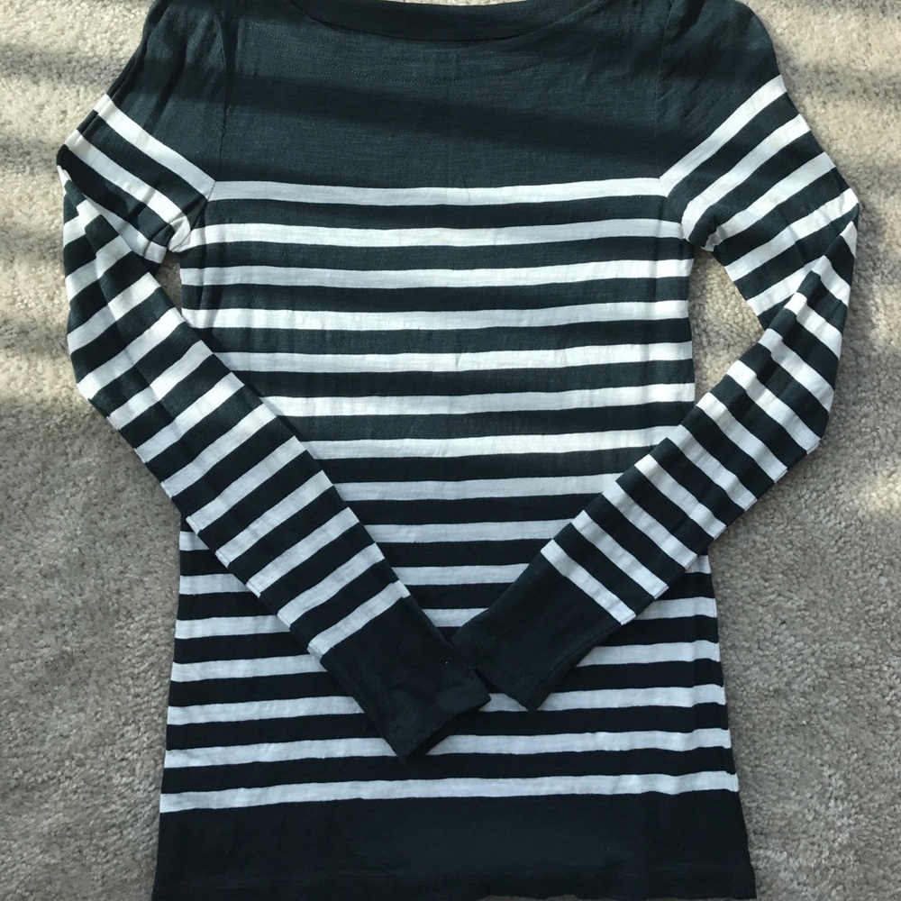 Loft Long sleeve striped shirt