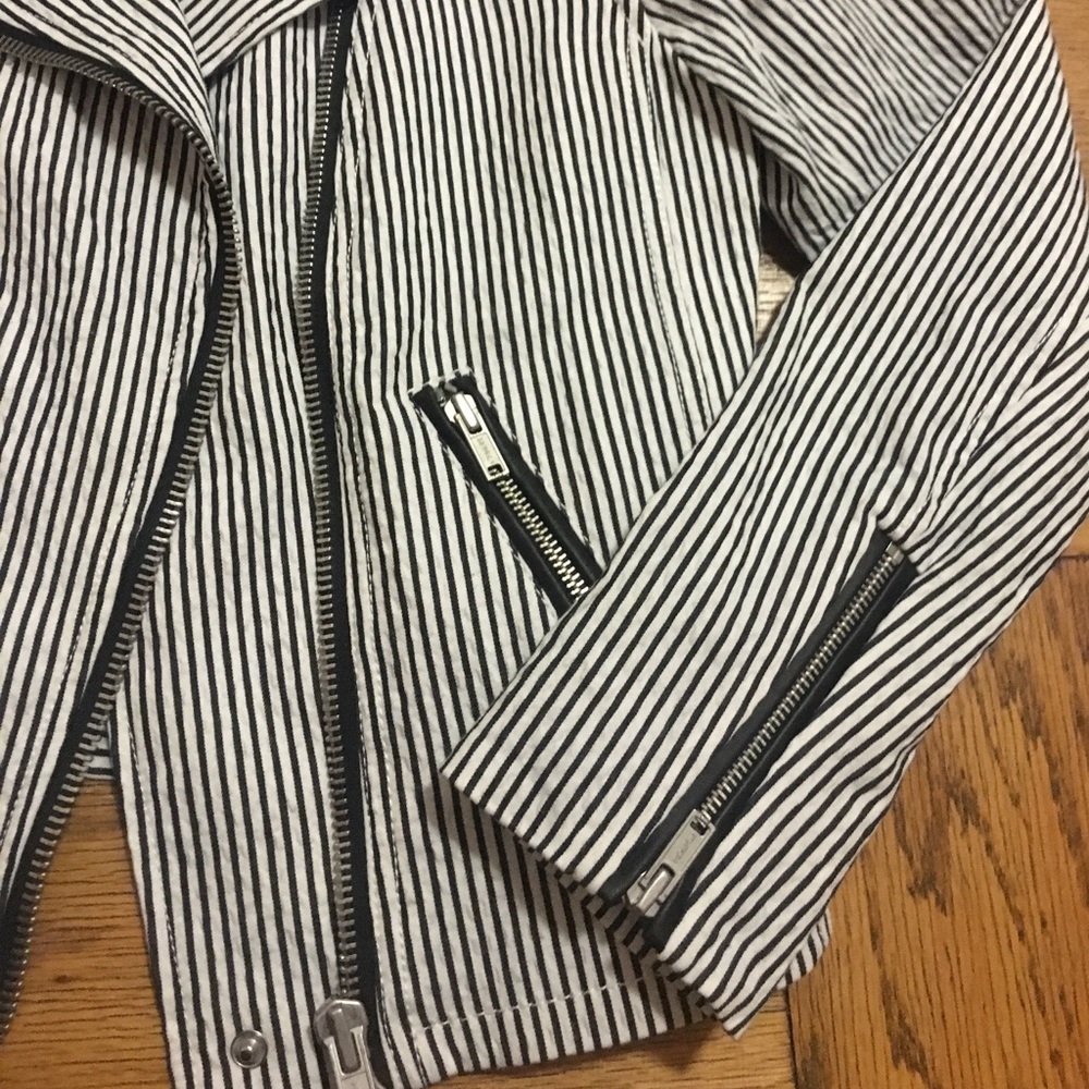 NWOT Club Monaco Striped Jacket - Picture 2 of 8