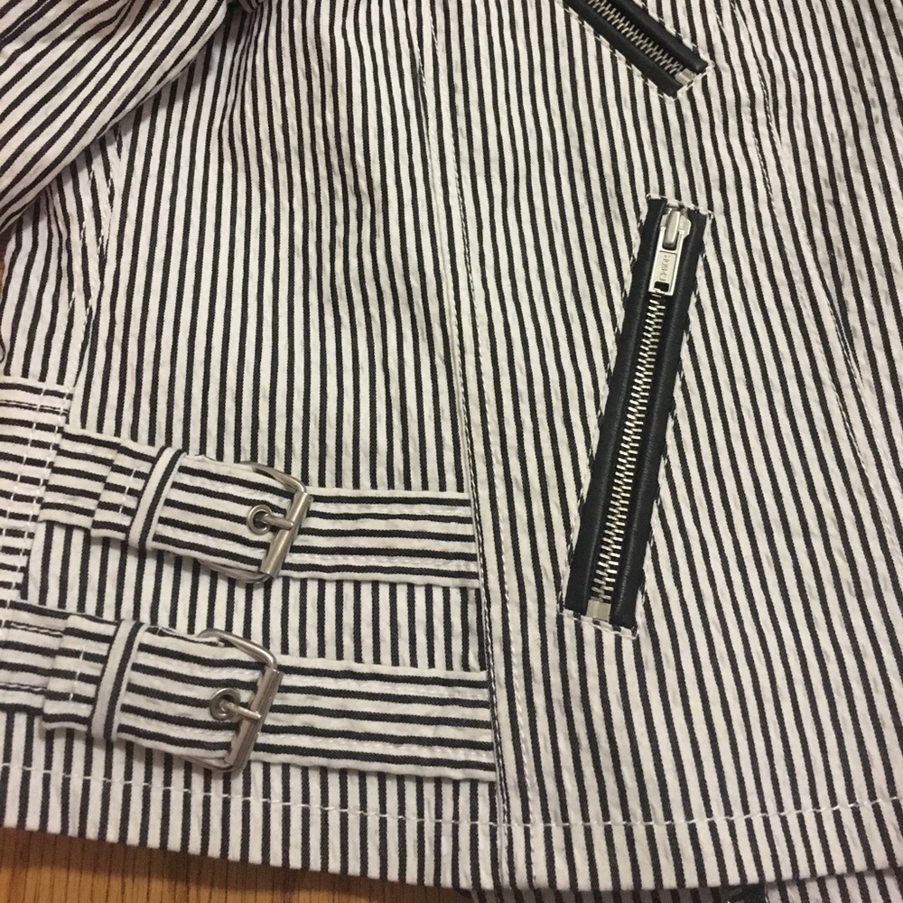 NWOT Club Monaco Striped Jacket - Picture 5 of 8