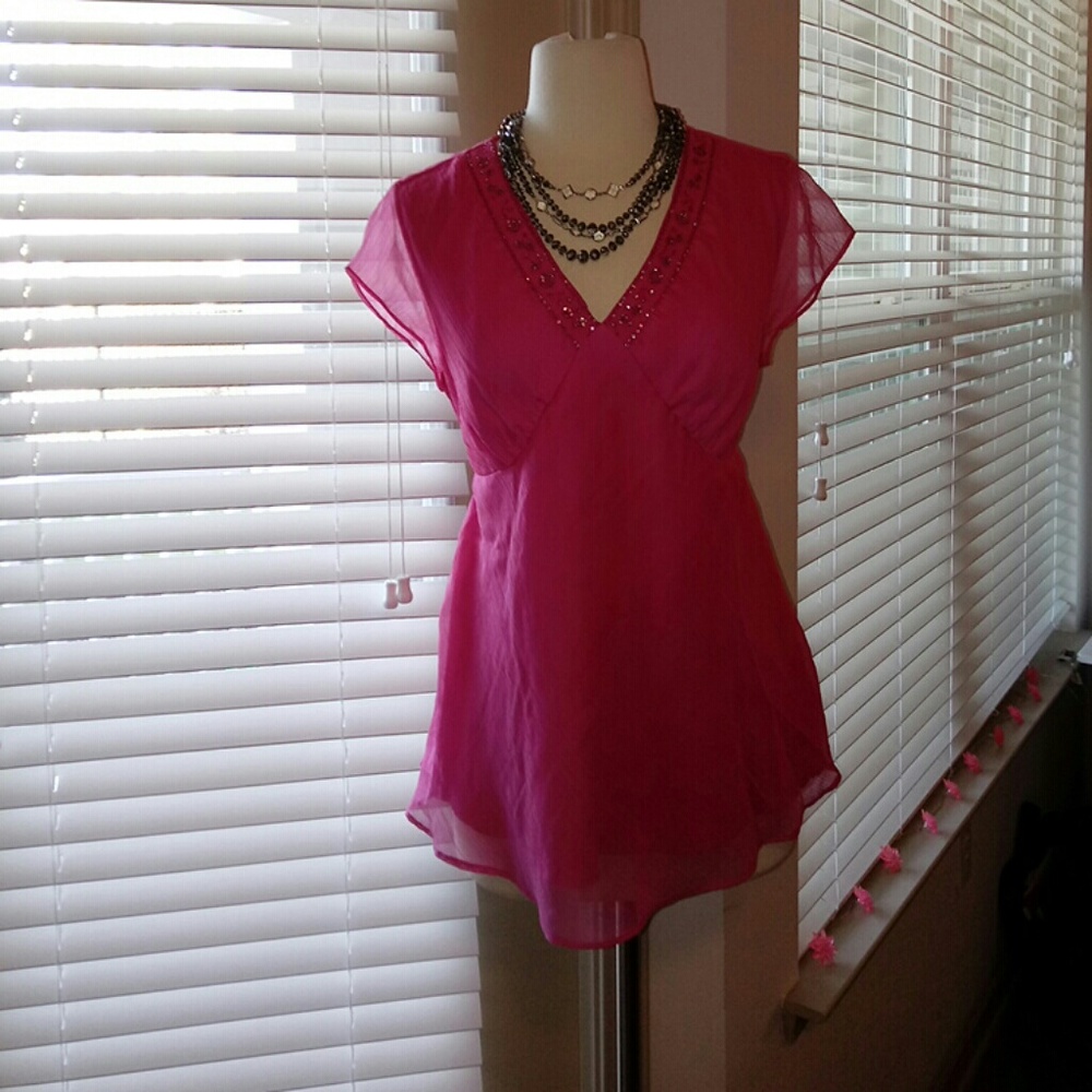 Motherhood Maternity V-neck Top Blouse