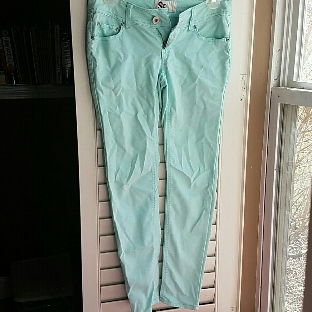 Light blue pants