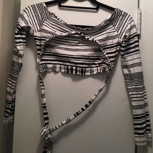 💥FINAL DAY💥 GF Ferre stripped top