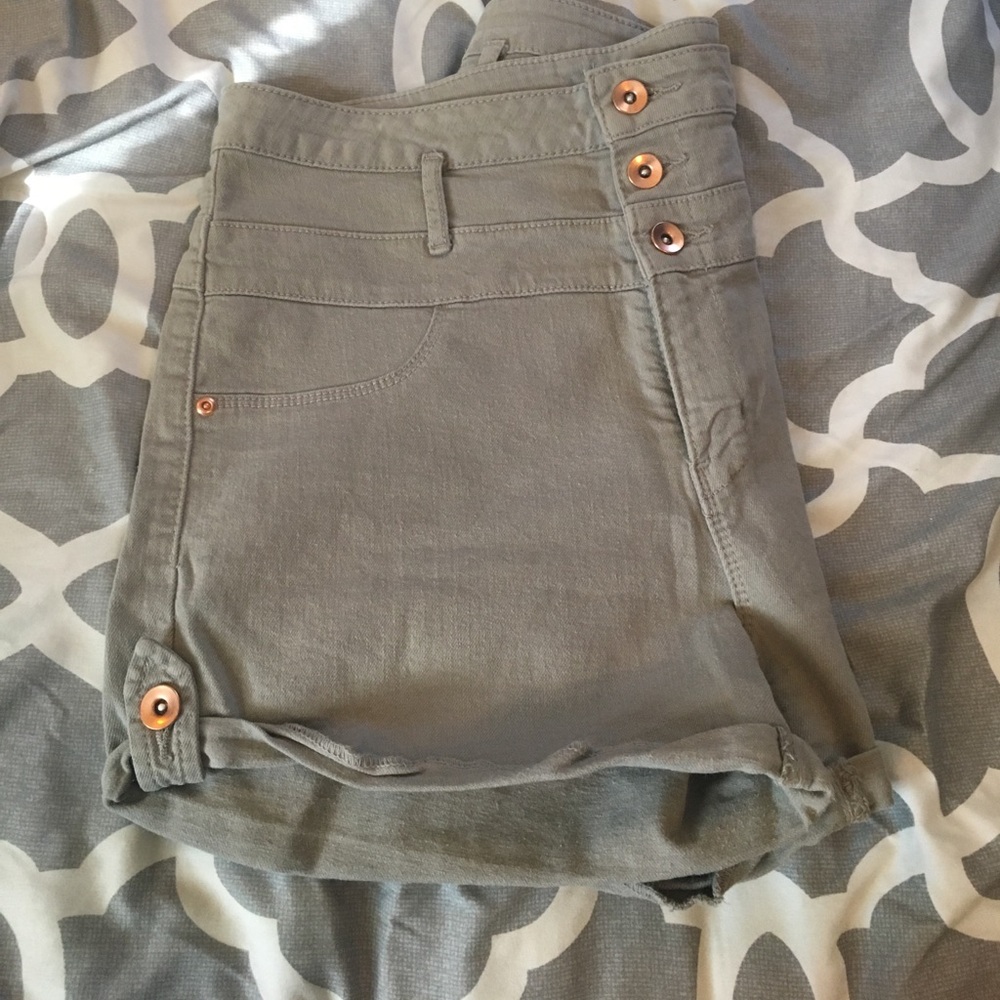 High waisted shorts
