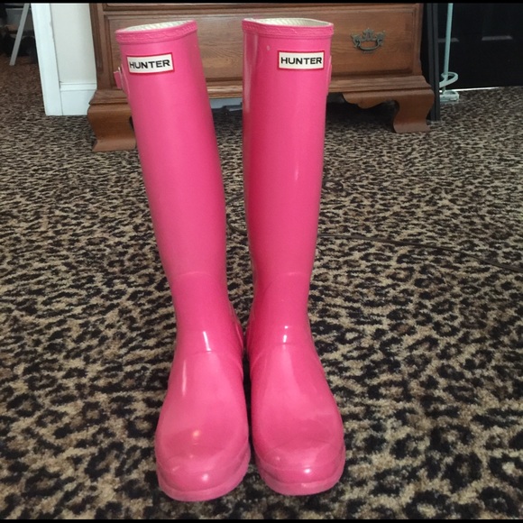 Pink hunter boots - Picture 2 of 2