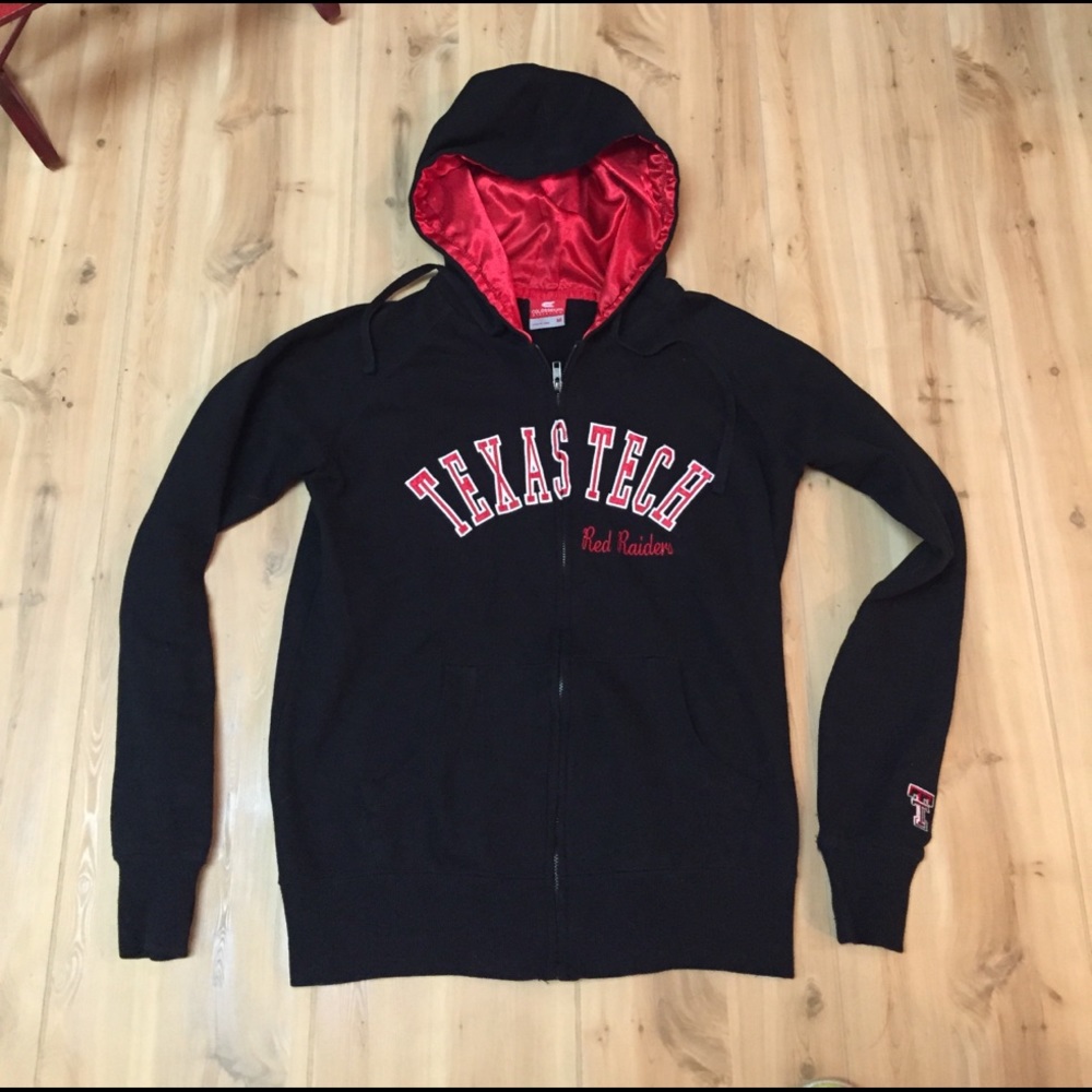 Texas Tech Zip Up Hoodie