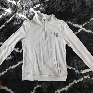 Victoria's Secret Pink Half zip sweatshirt
